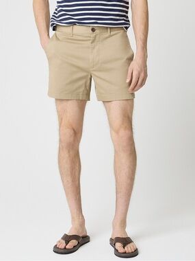 J. Crew Slim Fit Khaki Chino Shorts